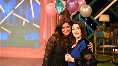 بالصور.. كواليس حلقة النجمة كندة علوش مع غادة عادل في 