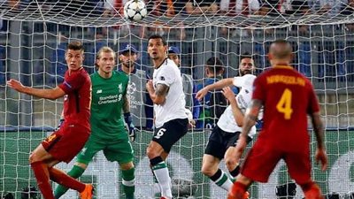 روما يتعادل بهدف من نيران ليفربول الصديقة في الشوط الأول