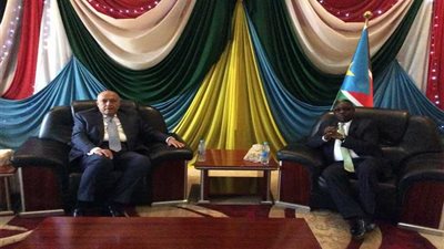 شكري يصل جوبا للمشاركة في افتتاح مجلس التحرير الوطني للحركة الشعبية