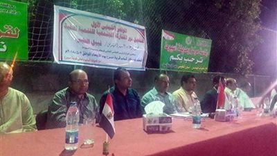 لقاء جماهيري لرئيس مركز 