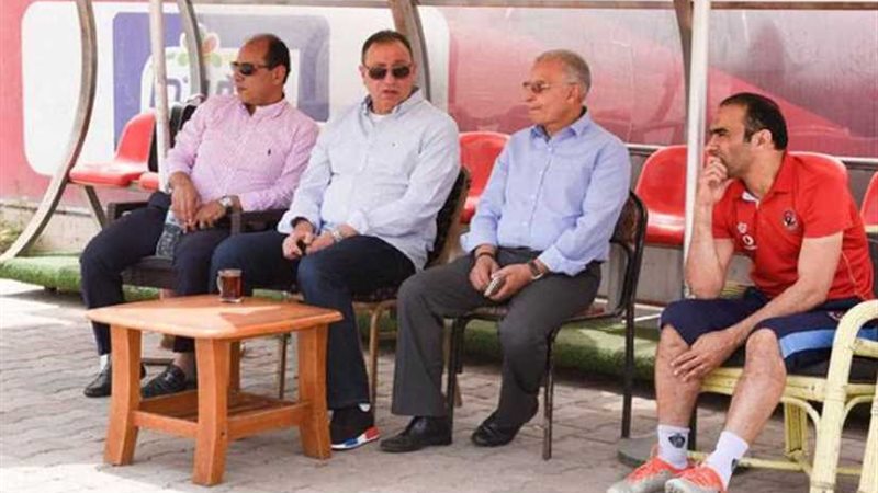 الخطيب يحضر مران