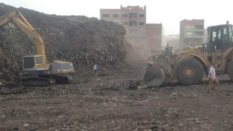 رفع 80 ألف متر قمامة