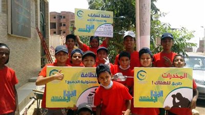 أسوان.. بدء حملة النظافة والتوعية بمخاطر الإدمان