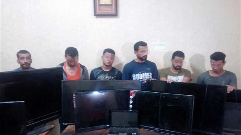 ضبط 4 عاطلين كونوا