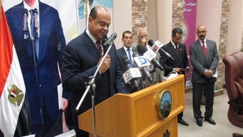 محافظ مطروح يطلع