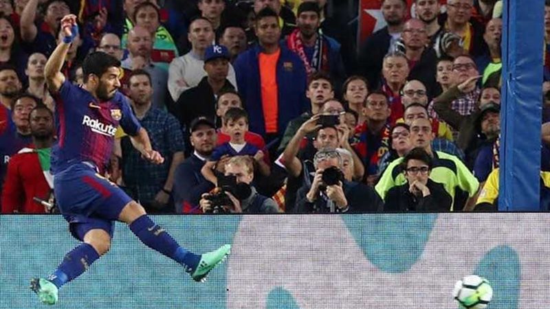 برشلونة يتقدم على