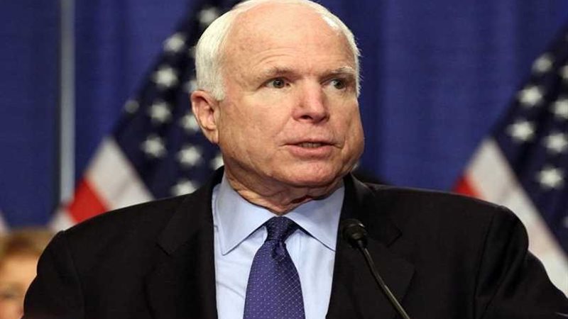 ماكين يوصي قبل موته