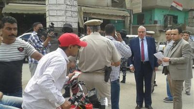 مدير أمن القليوبية يقود حملة أمنية بشبين القناطر