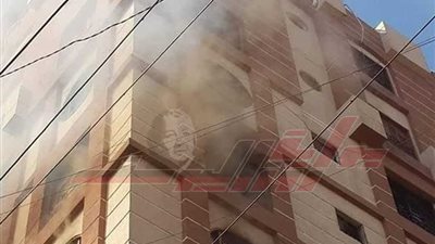 الحماية المدنية بالفيوم تسيطر على حريق ببرج سكني