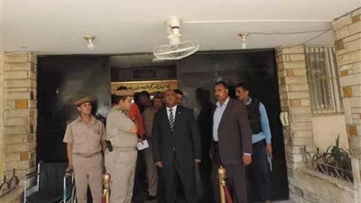 مدير أمن الغربية يفاجئ مركز بسيون (صور)