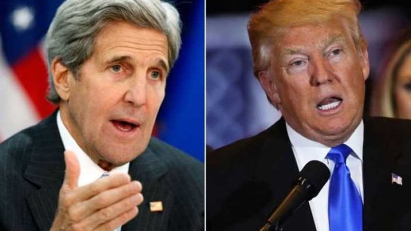 ترامب يطالب كيري