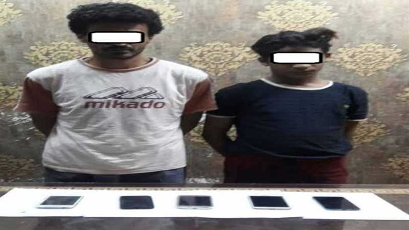 ضبط نشالي الهواتف