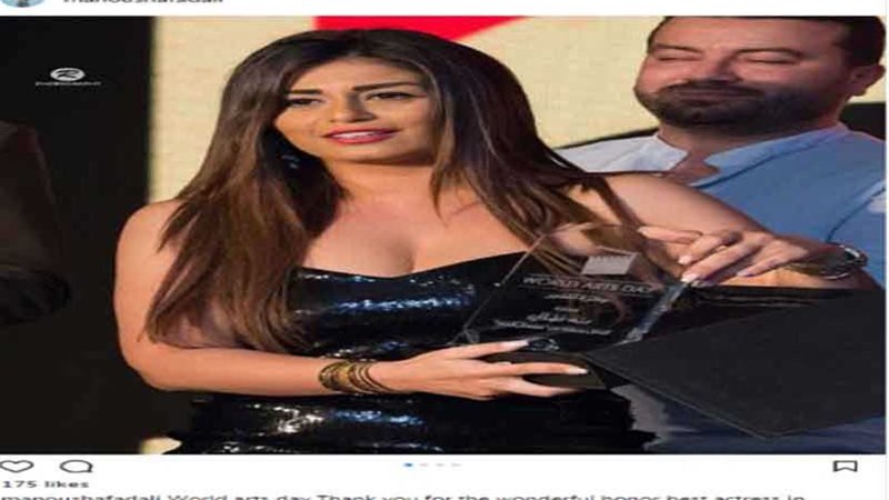 منة فضالي على انستجرام