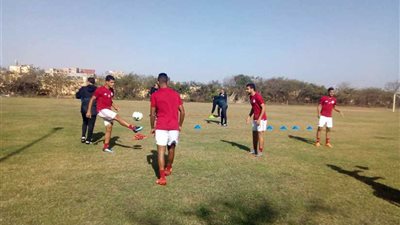 منتخب الشباب يؤدي مرانه الاول بالسنغال