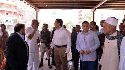محافظ أسيوط يوجه بسرعة الانتهاء من تطوير مسجد السلطان الفرغل