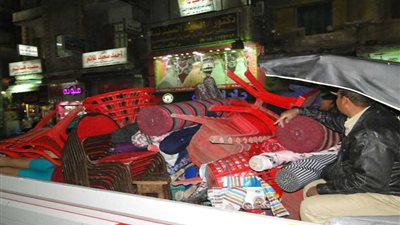 رفع وإزالة 525 إشغال طريق في حملة مكبرة بالبحيرة