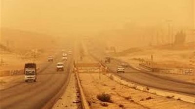 إغلاق طريق الزعفرانة - رأس غارب لسوء الأحوال الجوية