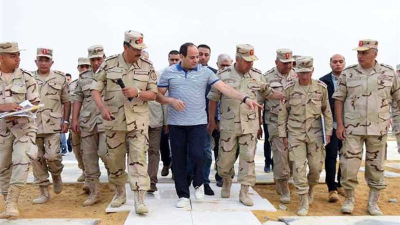 الرئيس السيسي يتفقد