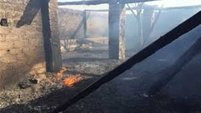 السيطرة على حريق