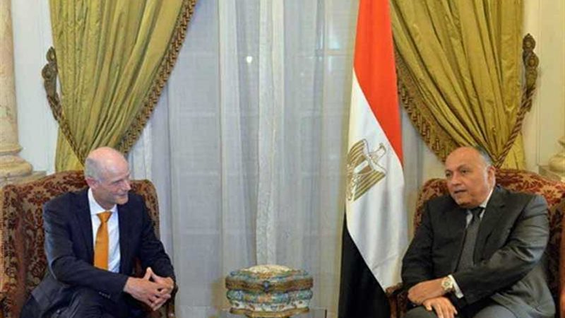 وزير الخارجية يستقبل