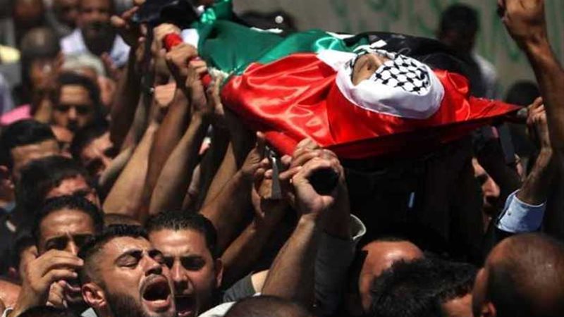 استشهاد فلسطيني متأثرا