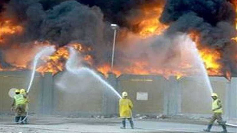 السيطرة على حريق