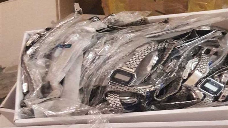 ضبط أكبر مصنع إلكترونيات