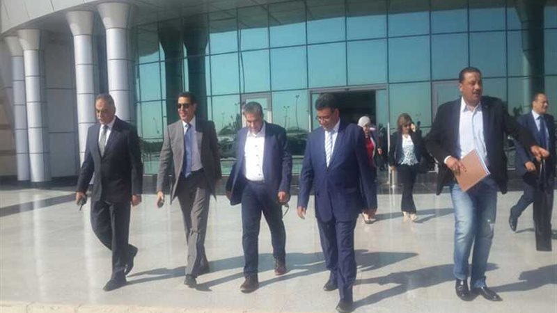 وزير البيئة يصل أسيوط