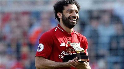 صلاح: فخور بالحذاء الذهبي.. ومن الرائع كسر السجل التاريخي مع ليفربول