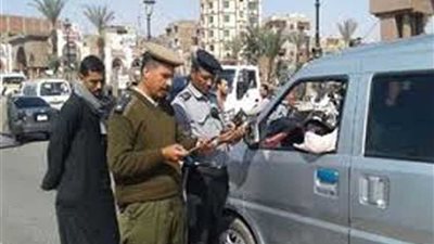 تحرير 2587 مخالفة مرورية وضبط سيارة مسروقة بالبحيرة