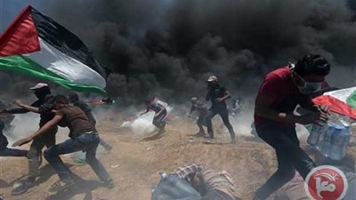 مجزرة يوم العودة ..43 شهيدا فلسطينيا برصاص الإحتلال الإسرائيلى و2000 مصاب