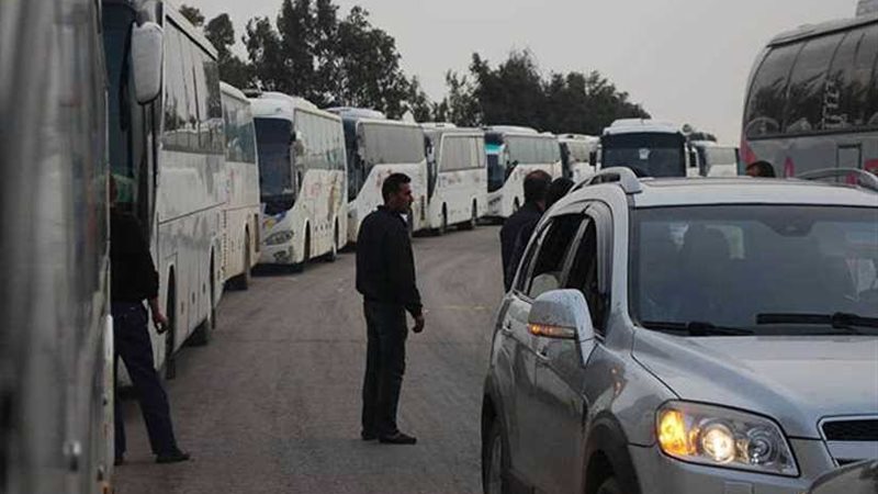 مغادرة 1500 من المسلحين