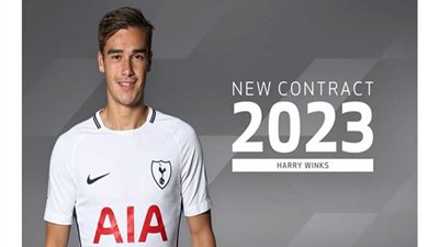 توتنهام يجدد عقد هاري وينكس حتى 2023