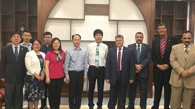 بنها تبدأ الشراكة مع جامعة بكين للغابات