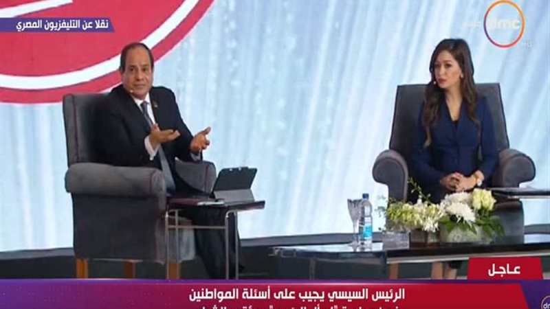 الرئيس السيسي يتحدث