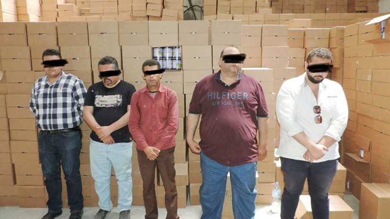 .ضبط اكبر قضية غش