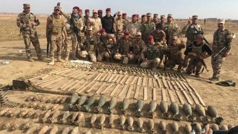 القوات العراقية تعثر