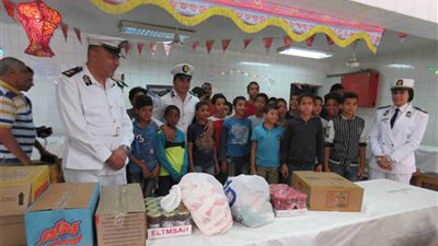 مساعد وزير الداخلية يزور دور الأيتام