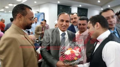حضور كثيف في إفطار الأسرة الصحفية وافتتاح كافتيريا النقابة