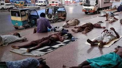 مصرع 65 شخصا في كراتشي بباكستان بسبب موجة من الحر