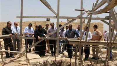 وفد من اليونسكو والفاو يزور آثار أبو مينا