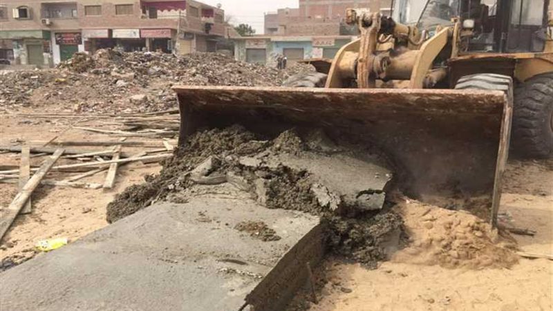 إزالة 40 حالة تعدٍ