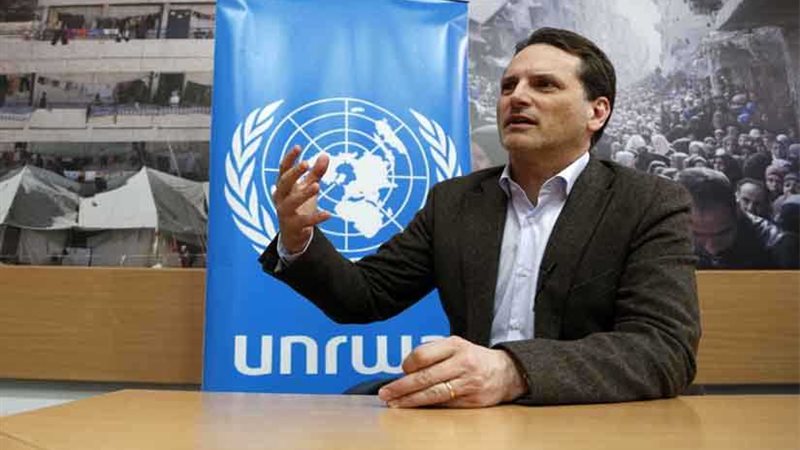 مفوض الأونروا يوجه