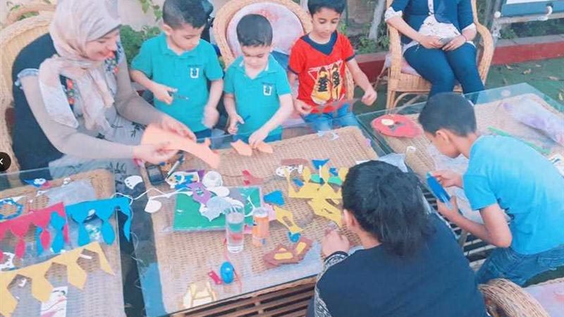 ورشة لتعليم الأطفال..