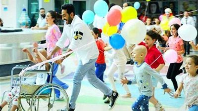 فرحة أطفال 57357 مع تامر حسنى تتصدر 