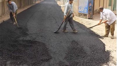 10 ملايين جنيه تعيد الرصف لشوارع المنوفية