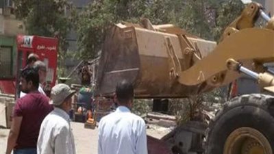 إزالة 350 إشغال طريق في حملة مكبرة بالبحيرة