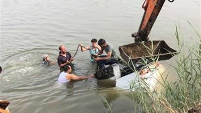 مصرع شخص سقط في مياه النيل بشربين