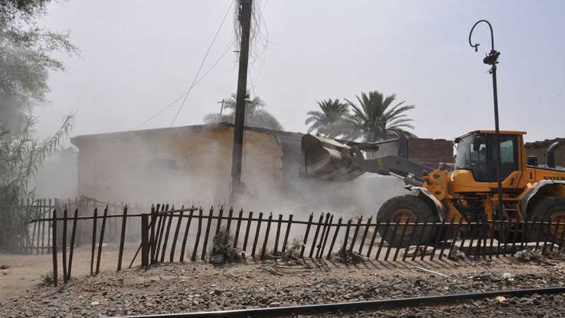 إزالة عشش السكة الحديد