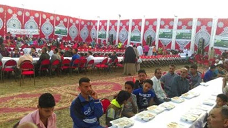 مصر الخير تنظم إفطارًا